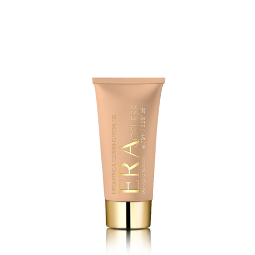 Exfoliating & cleansing facial gel Wemen using dildo